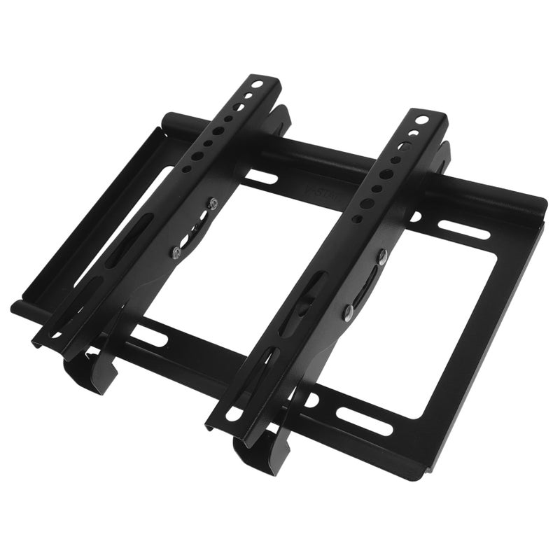 Universal TV Wall Mount Bracket Adjustable Tilt Swivel for 17 to 43 Inch Screens Easy Installation Black - Image 2