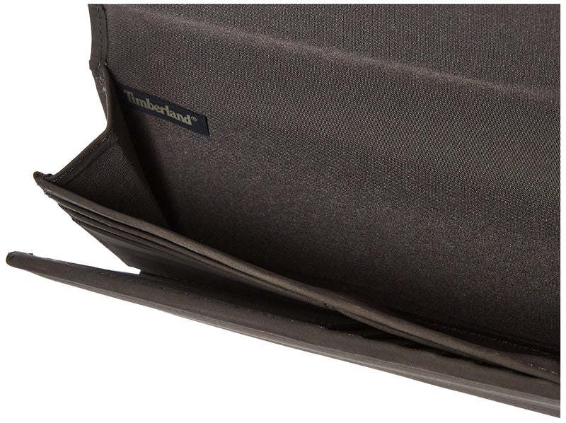 Timberland Women's Leather RFID Flap Wallet Clutch Organizer, Castlerock (Nubuck), One Size - Image 5