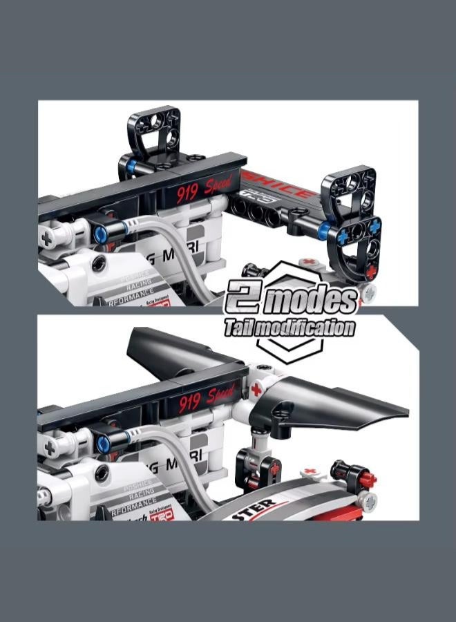 508 Pieces Racing Car Building Blocks Racing Car for Boys Assembled Toy Form for Collection Willpower Architecture Christmas. - Image 5