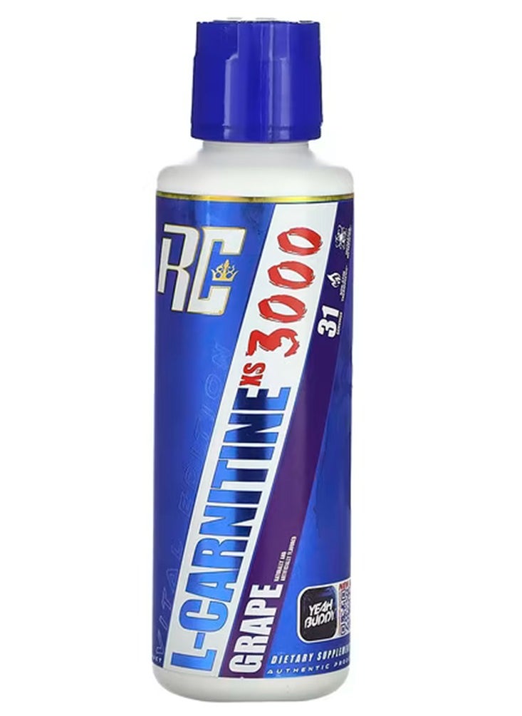 RONNIE COLEMAN RC L-Carnitine  3000 Grape 31 Servings  - Image 1