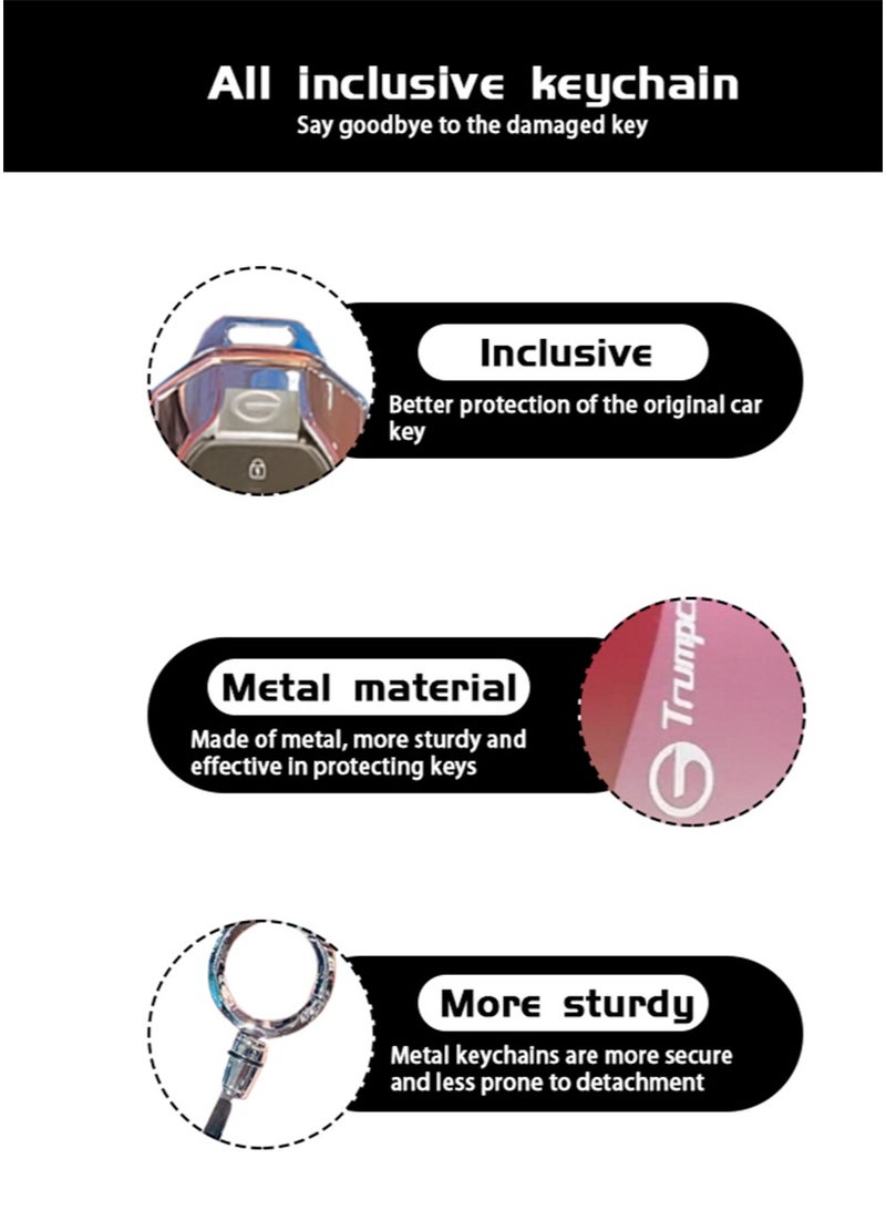 Key protector, compatible with GS3/GS4/GS8/EMPOW 2024 to 2025 models, anti-fall, wear-resistant, high-end female models, perfect all-inclusive, accurate matching. - Image 4