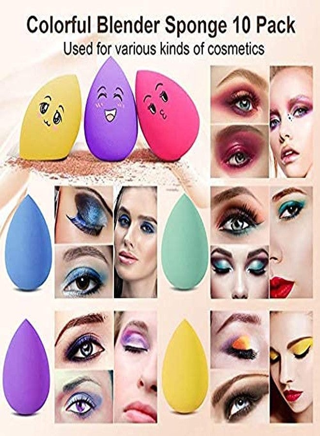 Fennec Mart Make up Sponge Beauty Blender Puff -Set of 3 (Multicolor) Makeup Foundation Blender - Image 5