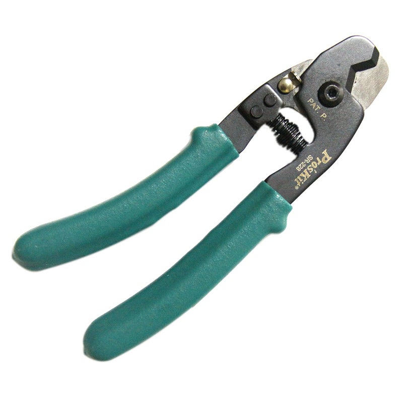 Proskit SR228 Carbon Steel Coaxial Cable Cutter Green - Image 4