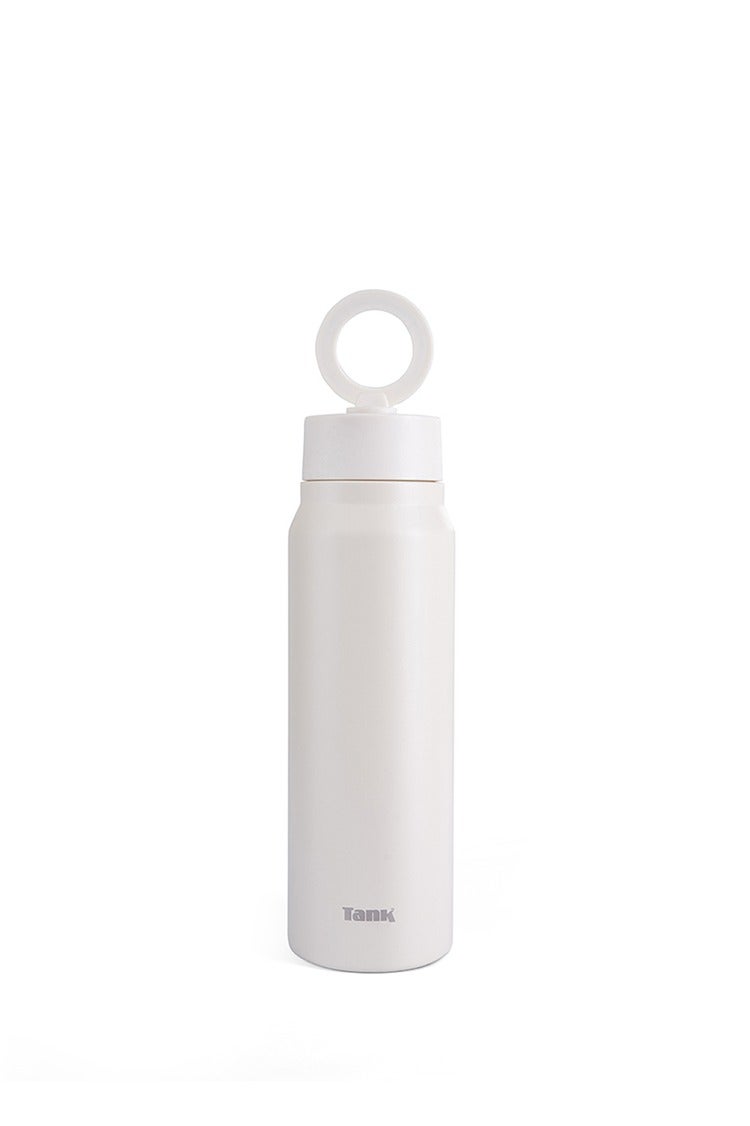 Tank Magnet, 1000ml, Cream, Stainless Steel Bottle, insulated, Leakproof - Image 1