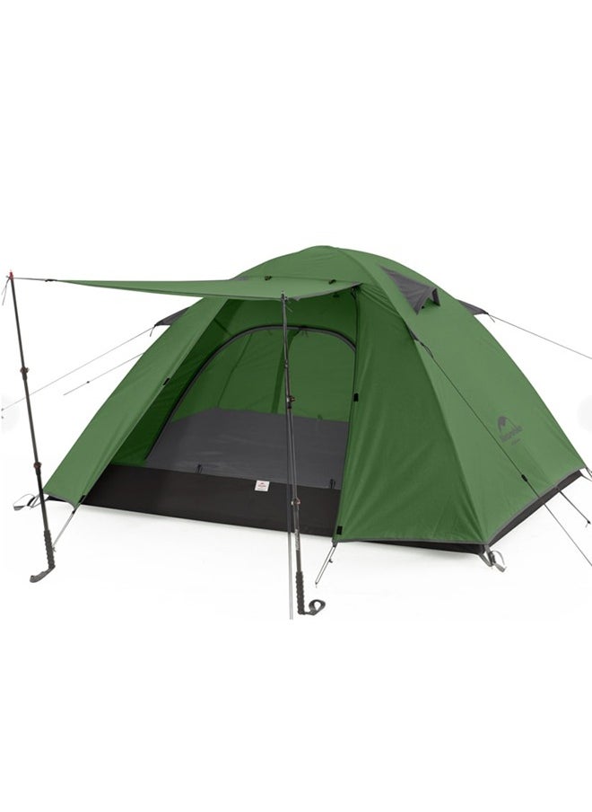 Naturehike P-Series Aluminum Pole Tent With New Material 210T65D Embossed Design 
