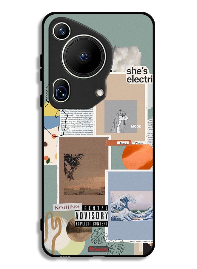 Tolwak Huawei Pura 70 Ultra Protective Case Cover She Is Electric - Image 1