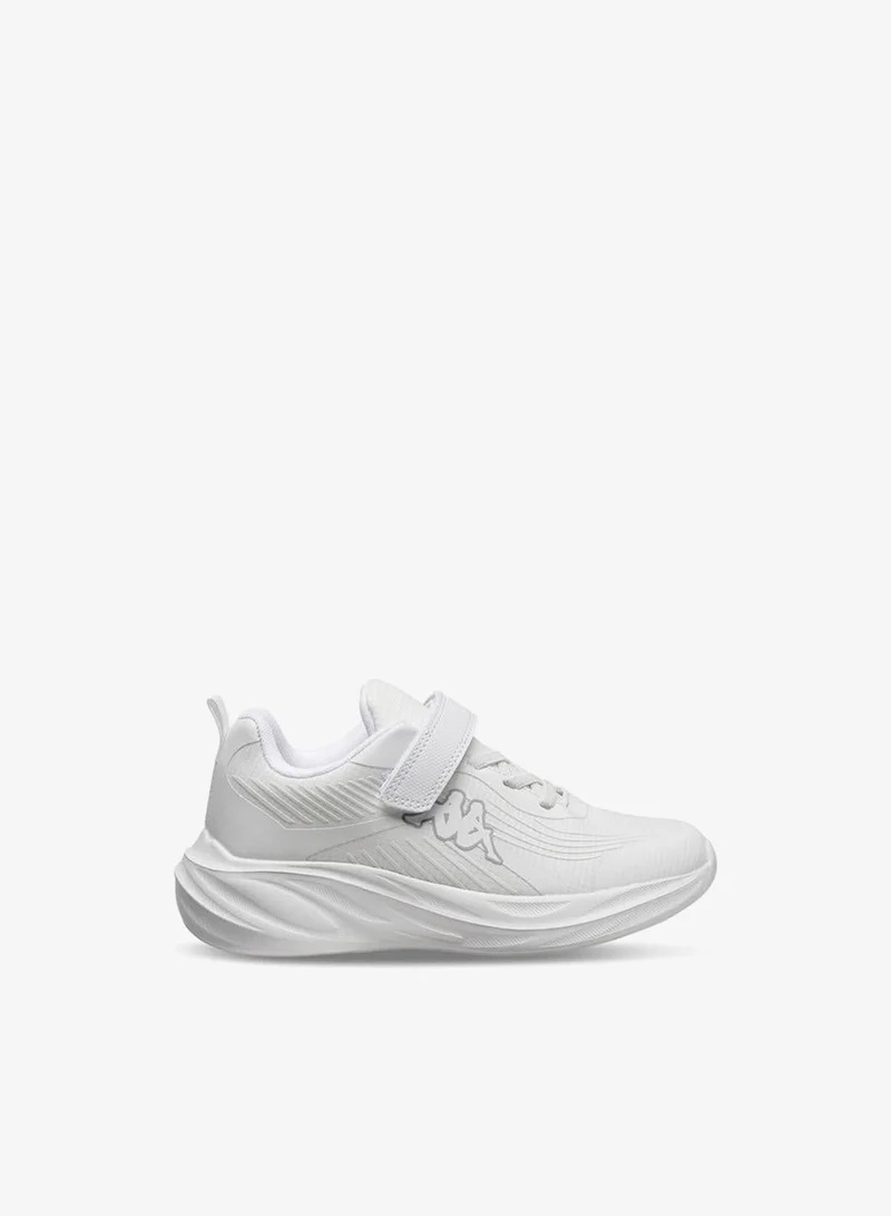 Kappa Unisex Logo Print Hook and Loop Sports Shoes