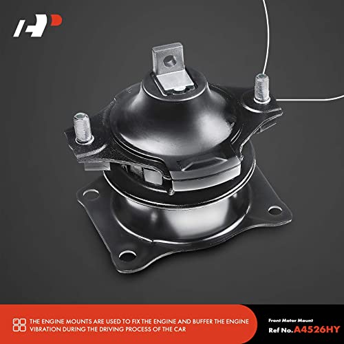A-Premium 7PCS Engine Motor Mount and Transmission Mount Set Compatible with Honda Accord 2003 2004 2005 2006 2007 L4 2.4L, Automatic Transmission, Replace# 50860-SDA-A02, 50820-SDA-A01 - Image 5