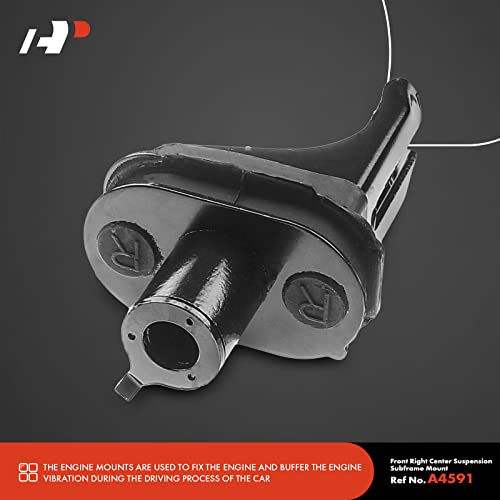 A-Premium 7PCS Engine Motor Mount and Transmission Mount Set Compatible with Honda Accord 2003 2004 2005 2006 2007 L4 2.4L, Automatic Transmission, Replace# 50860-SDA-A02, 50820-SDA-A01 - Image 3