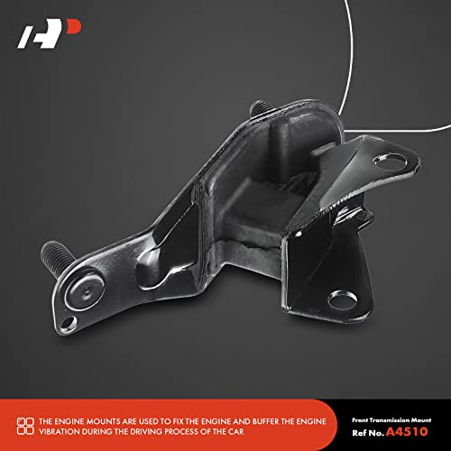 A-Premium 7PCS Engine Motor Mount and Transmission Mount Set Compatible with Honda Accord 2003 2004 2005 2006 2007 L4 2.4L, Automatic Transmission, Replace# 50860-SDA-A02, 50820-SDA-A01 - Image 4