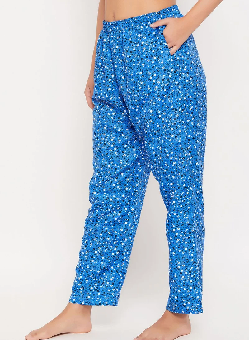 Clovia Printed High Waist Pyjama