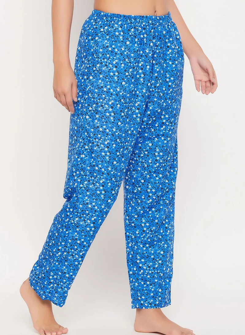 Clovia Printed High Waist Pyjama