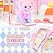 Tagitary Plush Toys Cat for KidsInteractive Electronic Cat Toys That Can MoveMeow and Wag TailStuffed Toys for Kids with LeashEaster Christmas Birthday Gift for Toddlers - Image 4