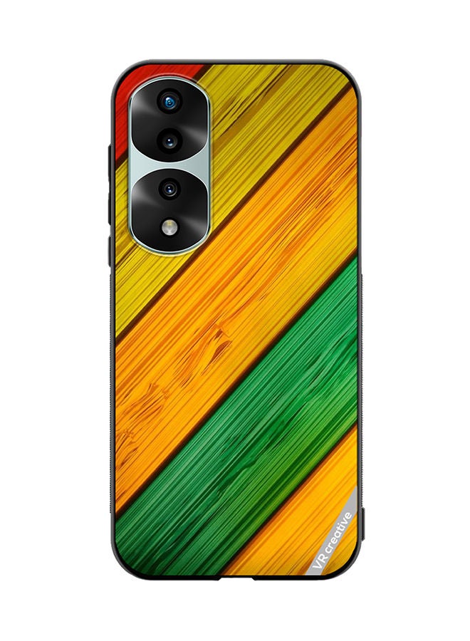 VR CREATIVE Protective Case Cover For Honor 70 Pro plus Flower Design Multicolour - Image 1