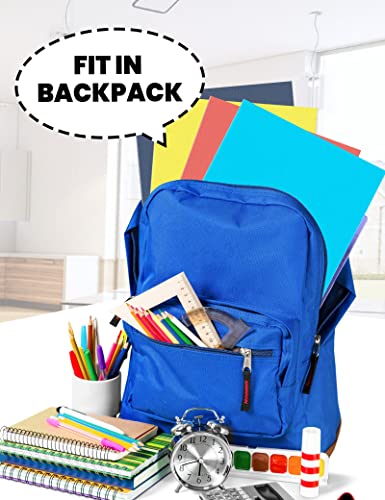 SUNEE Folders with Pockets(25 Pack, Blue), 2 Pocket Folders Fit Letter Size Paper, Paper File Folder for School Office Home Business - Image 4