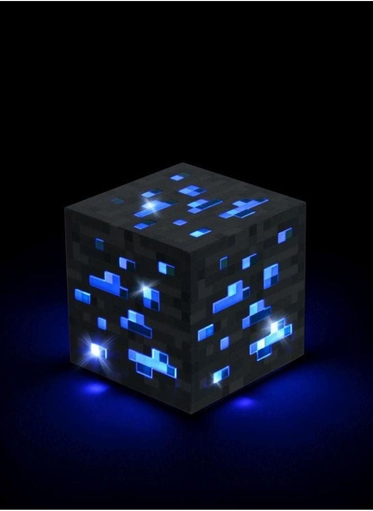 Generic - Minecraft Light Up Torch Ore Square Toys My World Games Night light LED Figure Toys Lamp Diamond Ore Kids Gifts Toys - Image 1
