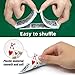 Metsyth Plastic Waterproof Playing Cards 4 Pack Poker Card Jumbo Large Print Playing Cards for Adults Seniors Bulk Decks of Cards Set Poker Cards - Image 4