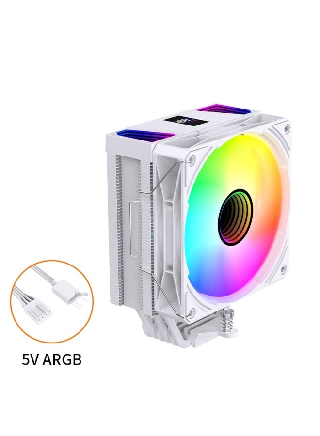 LOVINGCOOL Six Copper Pipe Tower Radiator With Temperature Display, Pressure 220w, Temperature Control, Universal For All Platforms, 6 Heat Pipe Cpu Radiator - Image 1