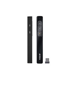 إيه 4 تيك مؤشر ليزر لاسلكي A4tech LP15 - قلم ليزر لاسلكي 2.4 جيجاهرتز لعرض PPT - مفتاح تشغيل/إيقاف - مؤشر طاقة منخفض - مدى 100 متر | أسود  - Image 4