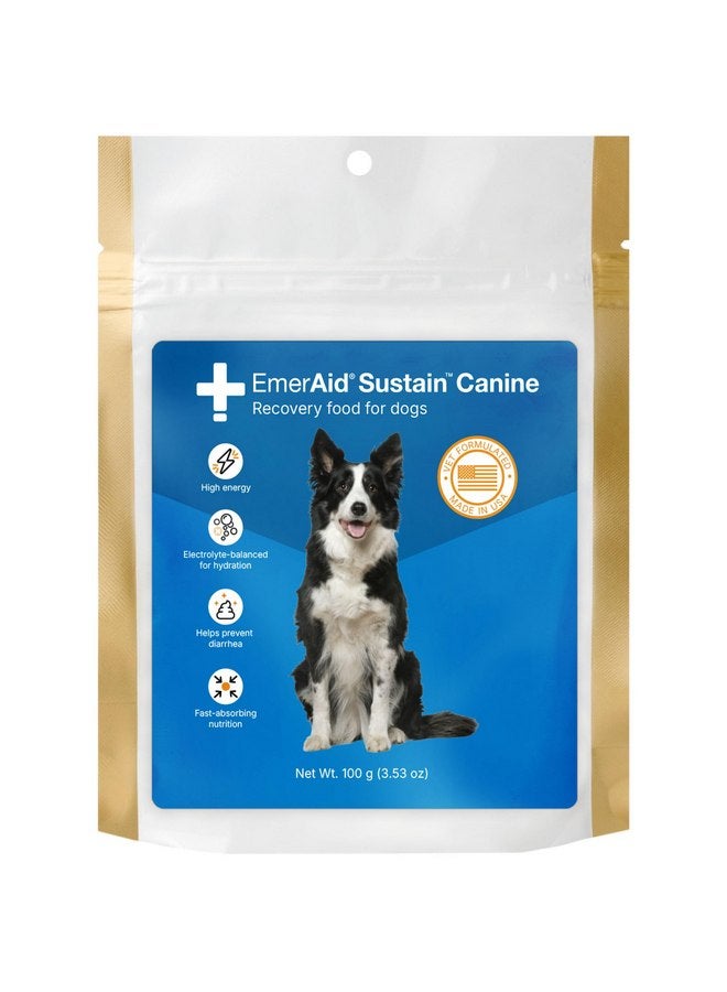 EMERAID Sustain HDN Life Saving Nutrition for Dogs, Made with Non-GMO and Human Grade Ingredients, 100g Bag - Image 1