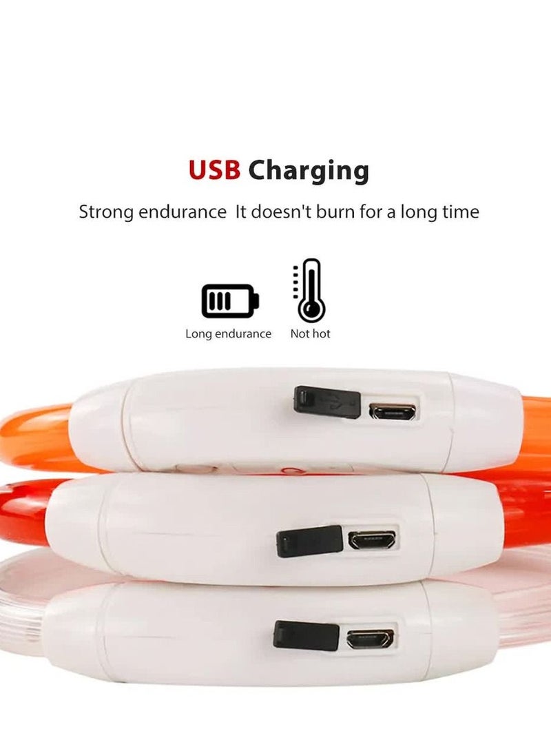 طوق أمان للحيوانات الأليفة مع ضوء LED - Image 4