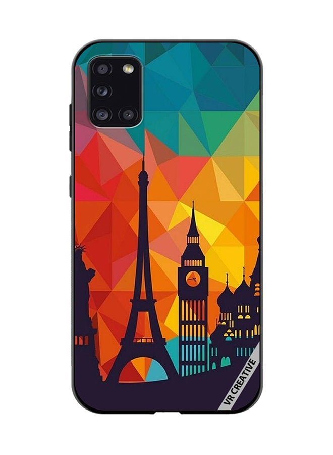 VR CREATIVE Protective Case Cover For Samsung Galaxy A31 Popular Place Design Multicolour - Image 1