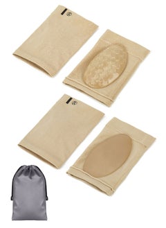 Syarme Compression Arch Support Sleeve Socks with Comfortable Gel Pad, 2 Pairs  Elastic Bandage Arch Flat Foot Orthopedic Massage Insole, Flat Foot Pain Relief for Both Men and Women, 2 Gel Textures  - Image 1