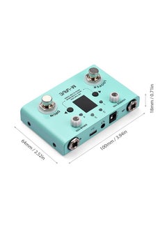 M-VAVE LOST TEMPO Effect Pedal Drum & Looper Effector Mini 2-in-1 Looper & Drum Machine Double Footswitch Looper Pedal Looper Guitar Pedal 30 Drums & 4 Loops High Precision Tuner - pzsku/Z39A70A81D14C55F53D55Z/45/_/1732119615/1c4536d2-156f-4d73-8e26-99faf96579f8