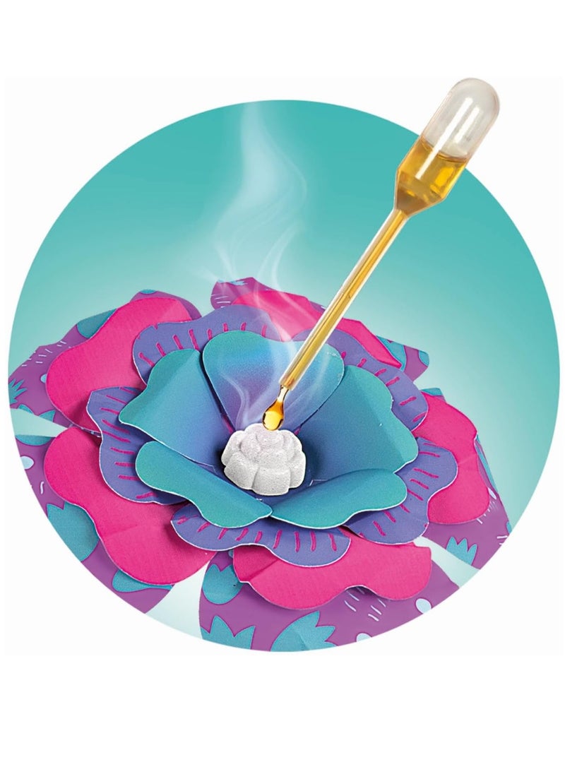 Clementoni IDEA Scented Flower Creations - Craft Set for Children with Petals, Stems, Perfume & Adjustable Vase - Promotes Imagination and Creativity for Children from 8 Years  - Image 5
