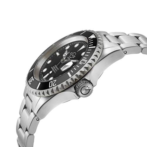 Gevril GV2 42247 Men's Liguria Swiss Automatic Ceramic Rotating Bezel Bracelet Date Watch - Image 2