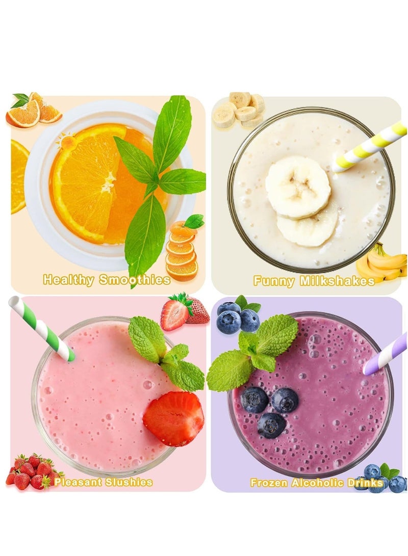 ELTRAZONE Slushie Maker Cup, TIK TOK Magic Quick Frozen Smoothies Cup, Double Layer Squeeze Slushy Maker Cup, Cool Stuff Slushy Maker Portable Squeeze Ice Cup Birthday Gifts for Kids - Image 5