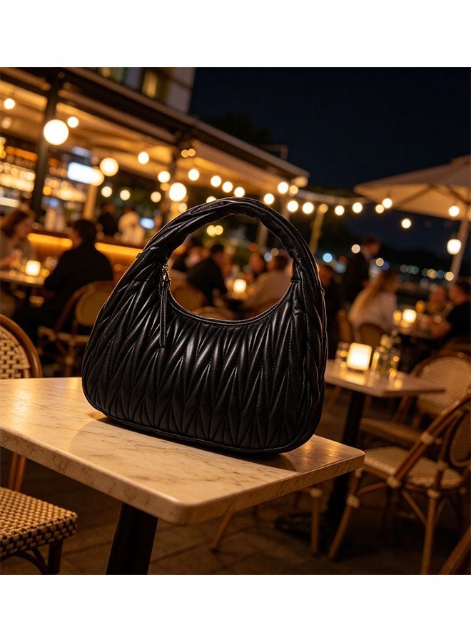 New high-end women's Napa adventure soft leather shoulder bag - tote bag, crossbody bag and clutch bag - Image 3