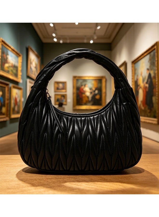 New high-end women's Napa adventure soft leather shoulder bag - tote bag, crossbody bag and clutch bag - Image 1