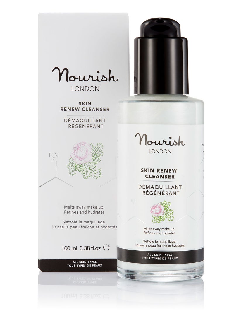 Nourish London Skin Renew Cleanser & makeup remover  - Image 2