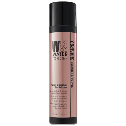 Watercolors by Tressa 3-in-1 Color Depositing Shampoo, Semi Permanent Hair Color, Hair Dye Shampoo for Curly, Dry, and Normal Hair, 8 fl oz - LIQUID COPPER (2 Count) - Image 1