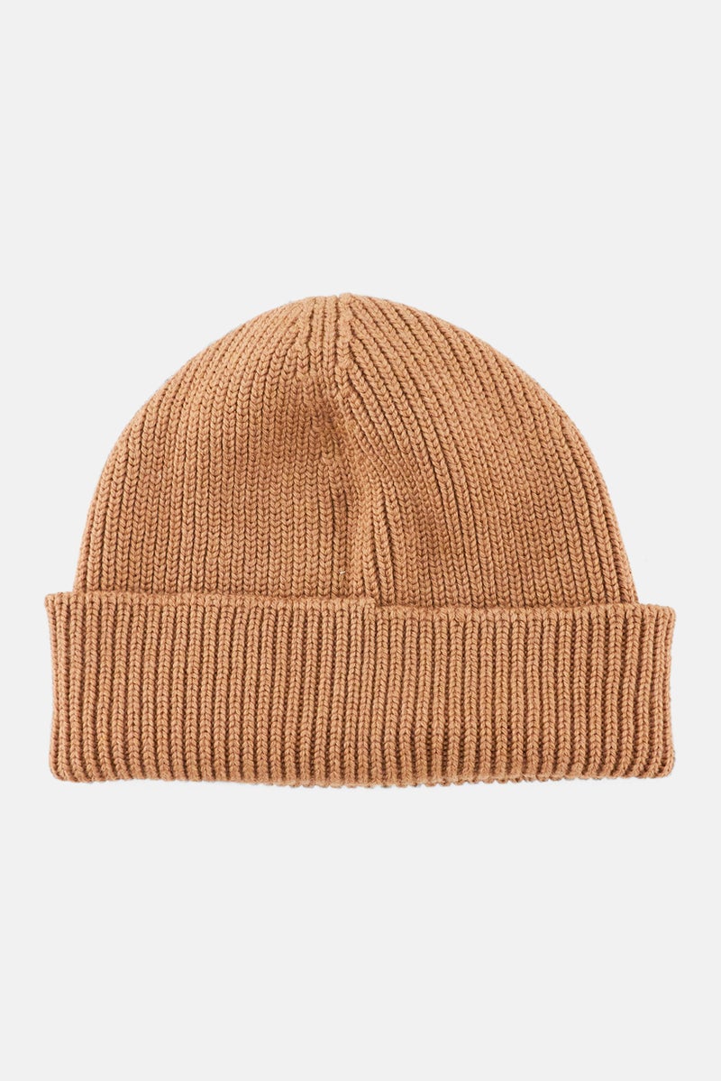 Celio Men Knitted Bonnet, Tan - Image 1