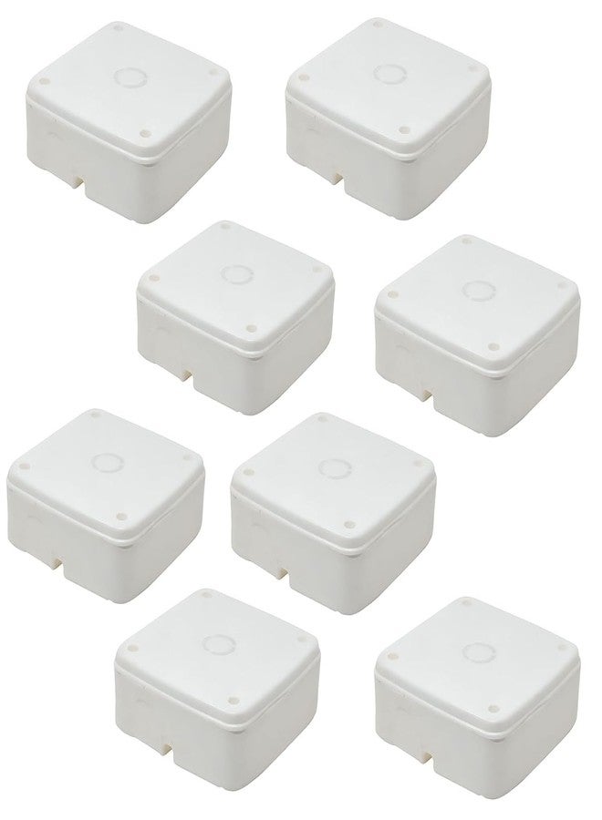 ELECTRA ZONE PVC Junction Box for CCTV Camera Mounting 4x4 - Pack of (8) - Image 1