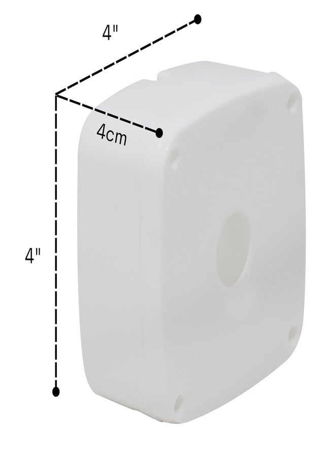 ELECTRA ZONE PVC Junction Box for CCTV Camera Mounting 4x4 - Pack of (8) - Image 2