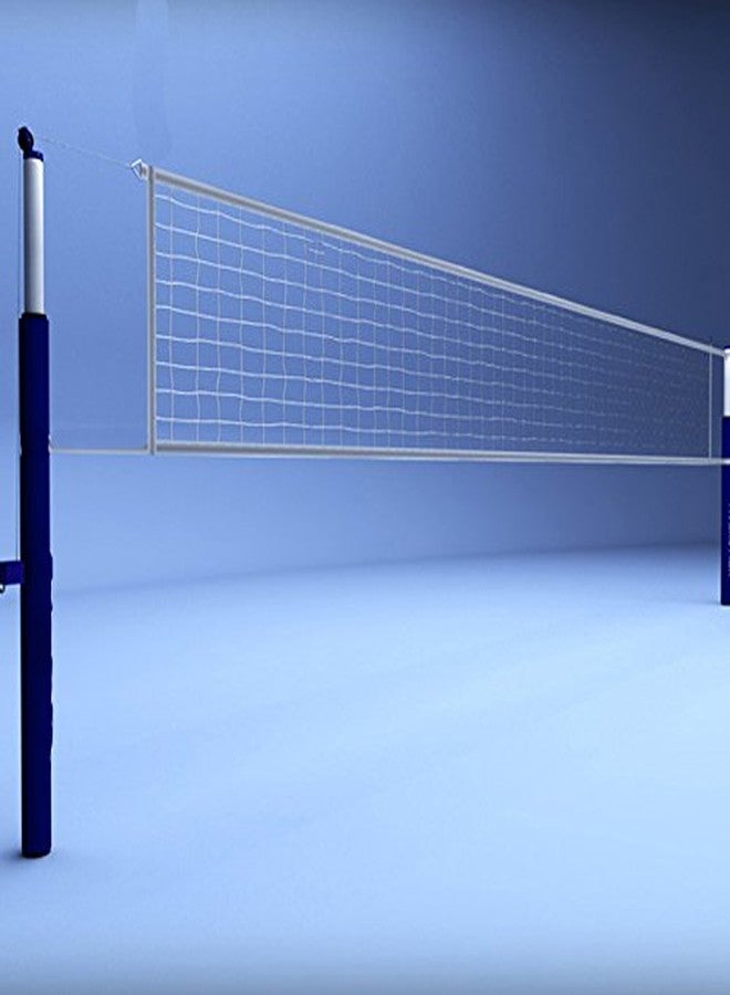 Netco Power شبكة كرة طائرة قطنية من Netco Power للمباريات الداخلية والخارجية، لون أبيض - Image 4