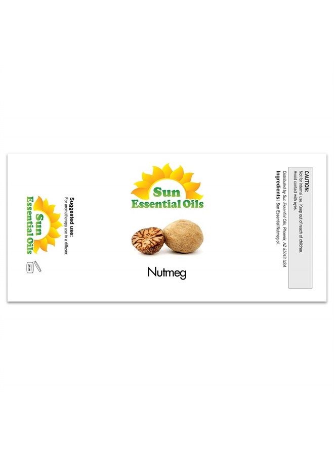Sun Essential Oils 4oz - Nutmeg Essential Oil - 4 Fluid Ounces  - Image 2