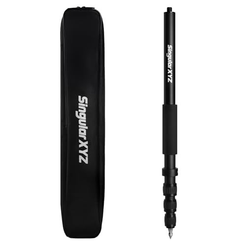SingularXYZ Aluminum GPS Rover Rod Telescopic Survey Pole for Land Surveying & Engineering – RTK GPS/GNSS Accessory for Surveying and Measuring Poles(5.91ft/1.8m) - Image 1