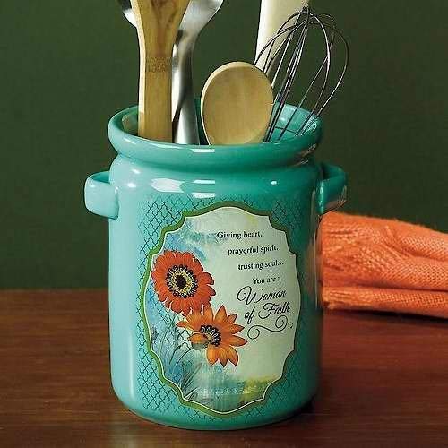 Abbey + CA Gift Abbey Gift Abbey & CA Gift Woman of Faith Crock, 5 x 7, Multicolor - Image 2