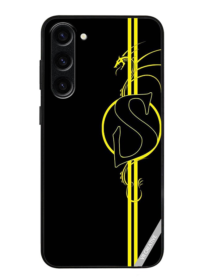 VR CREATIVE Protective Case Cover For Samsung Galaxy S24 Letter S Design Multicolour - Image 1