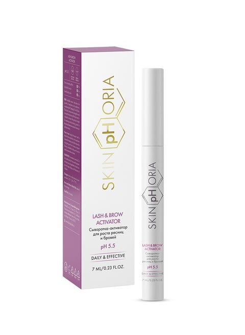 lash and brow Activator for the growth of weak and thin eyelashes and eyebrows Thickens and nourishes the follicles (7 ml)