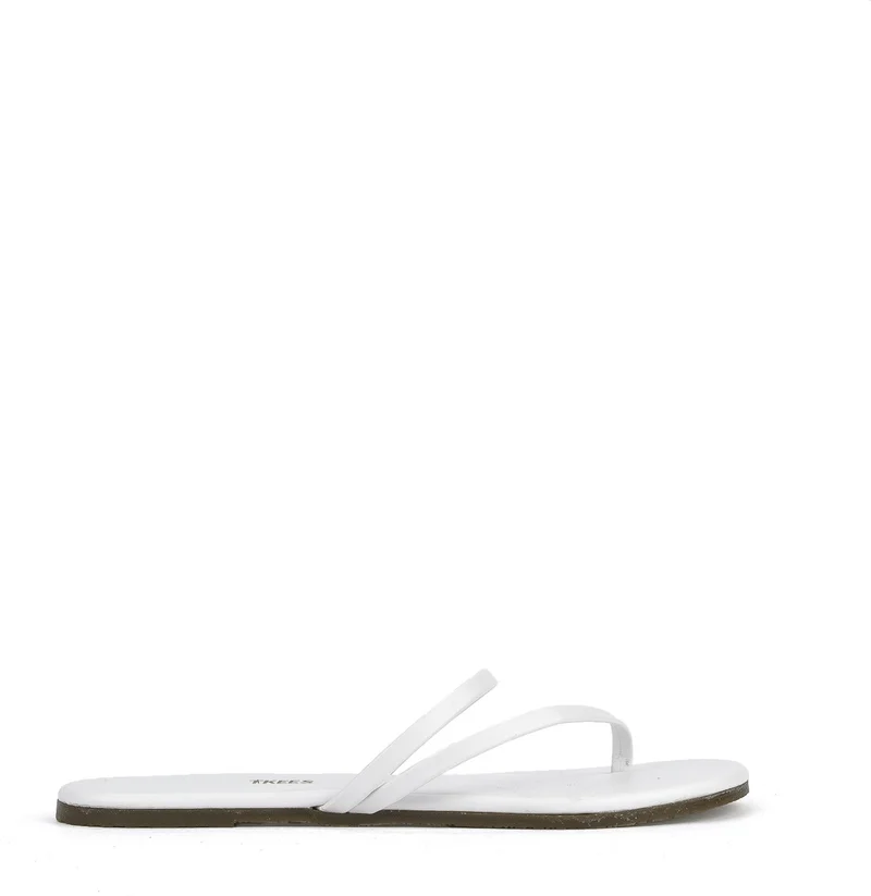 Tkees Women's Slippers 12136 TK4003 White