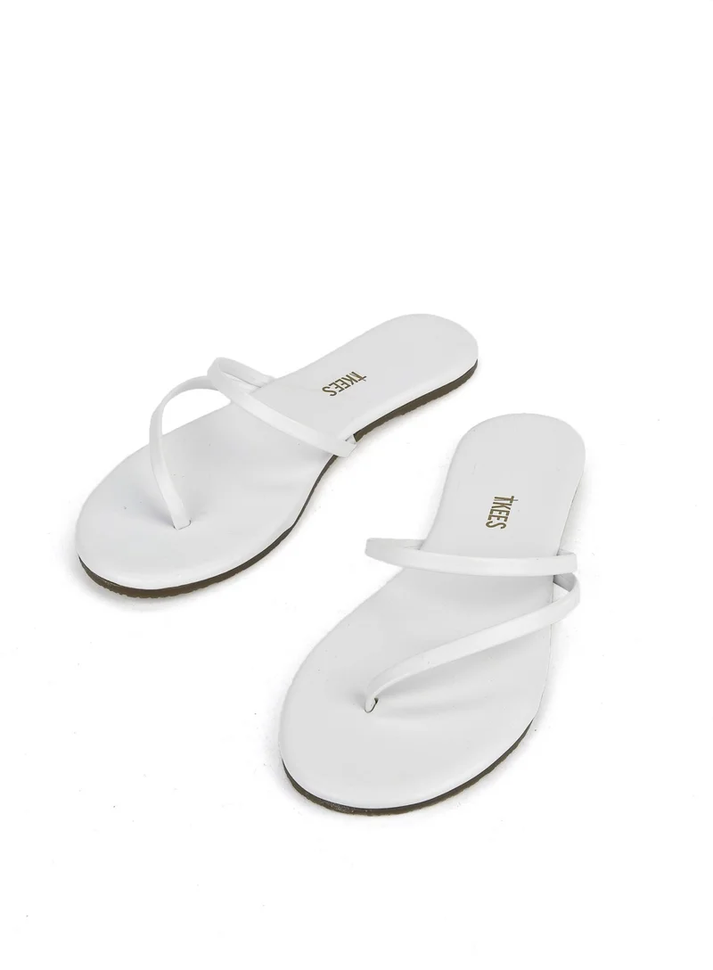Tkees Women's Slippers 12136 TK4003 White