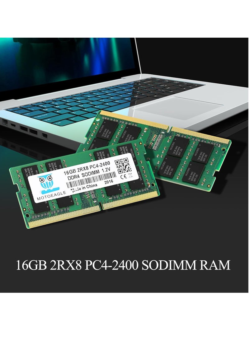 Generic 16GB DDR4 2400MHz SODIMM 2RX8 PC4-19200 (PC4-2400T) CL17 Non-ECC Laptop RAM Memory Single 16GB RAM Module | DDR4 SO-DIMM 260-Pin | Speeds up to 2400MHz, PC4-19200 / PC4-2400T  - Image 3