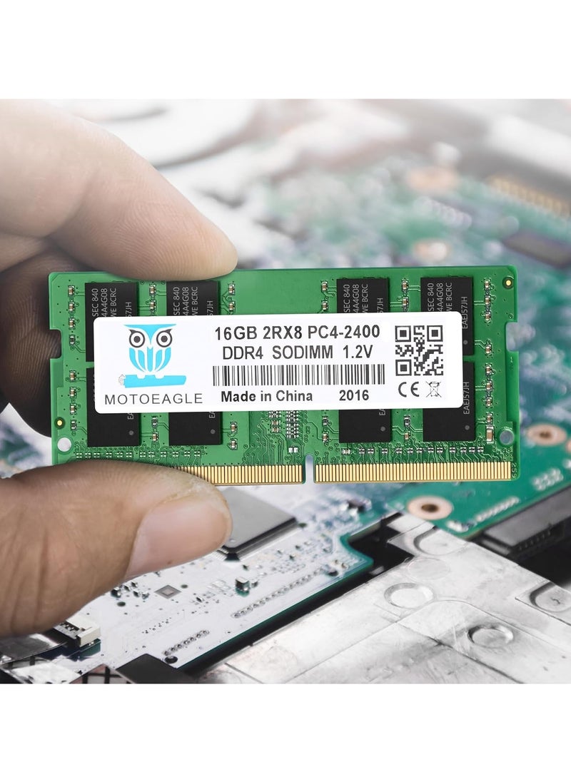 Generic 16GB DDR4 2400MHz SODIMM 2RX8 PC4-19200 (PC4-2400T) CL17 Non-ECC Laptop RAM Memory Single 16GB RAM Module | DDR4 SO-DIMM 260-Pin | Speeds up to 2400MHz, PC4-19200 / PC4-2400T  - Image 2