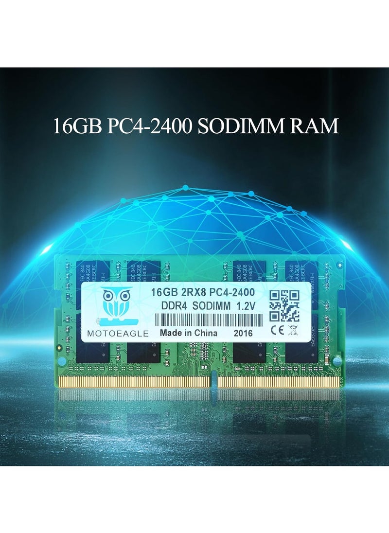Generic 16GB DDR4 2400MHz SODIMM 2RX8 PC4-19200 (PC4-2400T) CL17 Non-ECC Laptop RAM Memory Single 16GB RAM Module | DDR4 SO-DIMM 260-Pin | Speeds up to 2400MHz, PC4-19200 / PC4-2400T  - Image 5