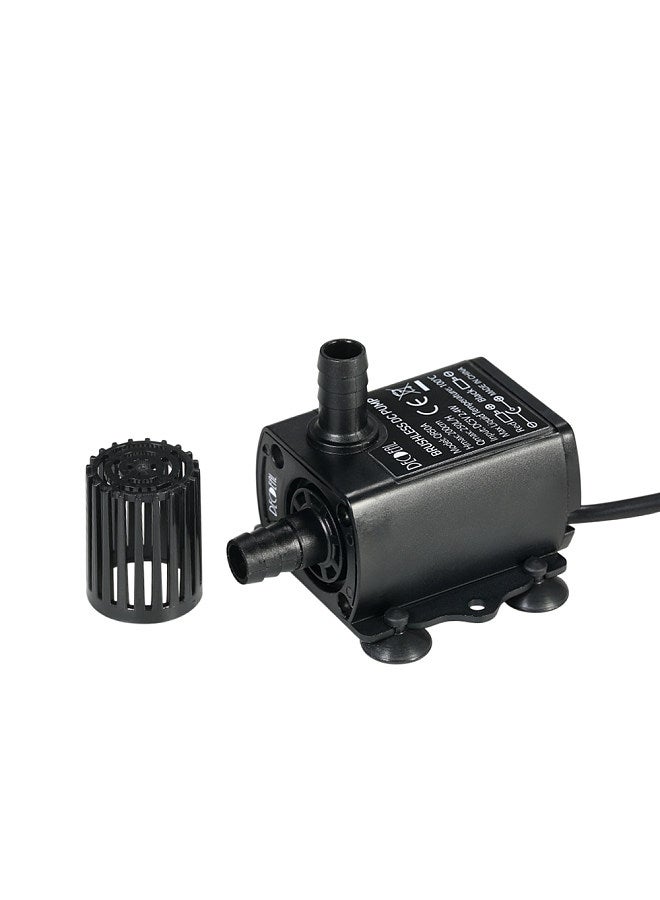 Decdeal USB DC5V 2.4W Ultra-quiet Mini Brushless Water Pump Waterproof Submersible Fountain Aquarium Circulating 250L/H Lift 200cm  - Image 2